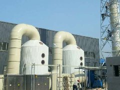 濟(jì)南某固廢處理廠凈化塔